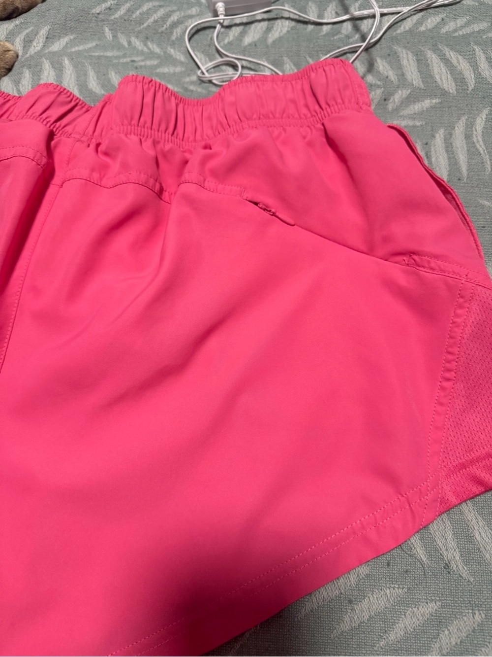 Athletic Works Hot Pink Elastic Waist Athletic Shorts